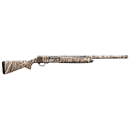 Browning 0118995004 A5 Sweet Sixteen 16 Gauge 28 2.75 4+1, Mossy Oak Shadow Grass Habitat, Synthetic Stock With Closed Radius Pistol Grip, Fiber Optic Sight, 3 Chokes Included