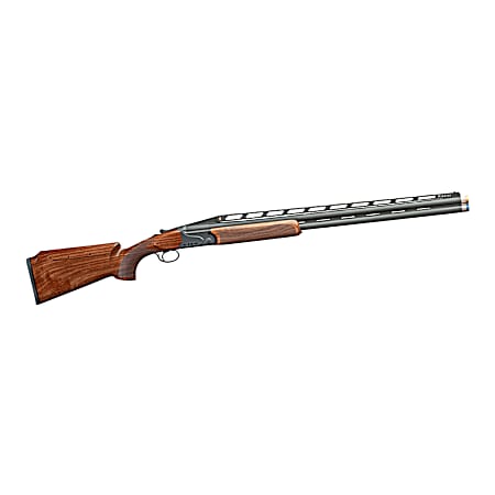 Rizzini USA 26011230 BR110 Sporter IPS Over/Under 12 Gauge 2rd 30 Chrome Lined XL Back Bored, Adj. Vent Rib, Matte Gray Barrel/Rec, Grade II Turkish Walnut Stock w/Adj Comb, 5 Ext. Chokes