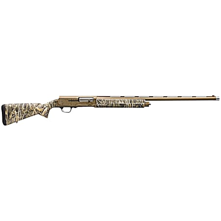 Browning 0119112004 A5 Wicked Wing 12 Gauge 3.5 4, 2 3/4 Shells 28 Burnt Bronze Cerakote Barrel/Realtree Max-7 Synthetic Stock, Fiber Optic Sight