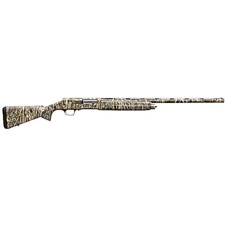 Browning 0119125005 A5 Sweet Sixteen 16 Gauge 2.75 4+1 26, Realtree Max-7, Fiber Optic Sight, 3 Chokes Included