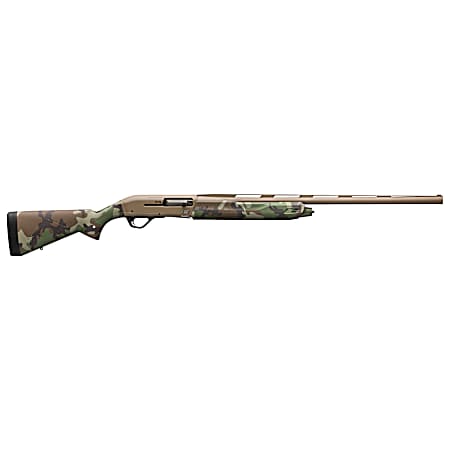 Winchester Repeating Arms 511290292 SX4 Hybrid Hunter 12 Gauge 28 4+1 3.5 Flat Dark Earth Cerakote Rec/Barrel Woodland Camo Stock Right Hand (Full Size) Includes 3 Invector-Plus Chokes