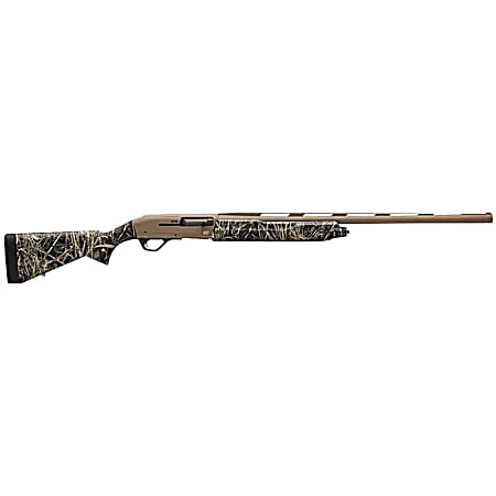Winchester Repeating Arms 511304392 SX4 Hybrid Hunter 12 Gauge 3 4+1 (2.75) 28, FDE Cerakote Barrel/Rec, Realtree Max-7 Furniture, TruGlo Fiber Optic Sight