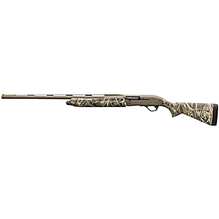 Winchester Repeating Arms 511310291 SX4 Hybrid Hunter 12 Gauge 3.5 Chamber 4+1 2.75 26, FDE Cerakote Rec/Barrel, Mossy Oak Shadow Grass Habitat Furniture, Fiber Optic Front Sight Left Hand