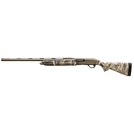 Winchester Repeating Arms 511310292 SX4 Hybrid Hunter 12 Gauge 3.5 Chamber 4+1 2.75 28, FDE Cerakote Rec/Barrel, Mossy Oak Shadow Grass Habitat Furniture, TruGlo Fiber Optic Sight Left Hand