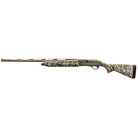 Winchester Repeating Arms 511312291 SX4 Hybrid Hunter 12 Gauge 3.5 4+1 2.75 26, FDE Cerakote Barrel/Rec, Realtree Max-7 Furniture, TruGlo Fiber Optic Sight Left Hand