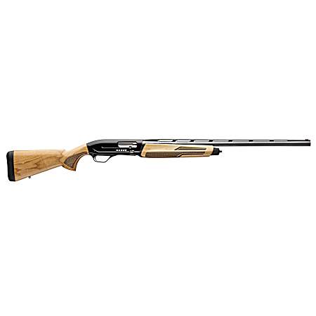 Browning 011778204 Maxus II Hunter Full Size 12 Gauge Semi-Auto 3 4+1 28 Matte Blued Vent Rib Barrel, Matte Black Aluminum Receiver, Adjustable Shim Gloss AAAA Maple Wood Stock