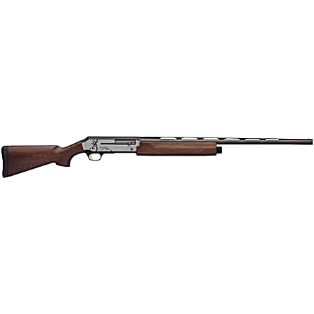 Browning 011412606 Silver Field Micro Midas 20 Gauge 24 3 4+1, Alloy Receiver With Silver/Matte Black Bi-Tone Finish, Satin Turkish Walnut Stock With Cut Checkering (Compact)