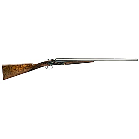 Dickinson SX2026D Plantation  20 Gauge with 26 Black Barrel, 3 Chamber, 2rd Capacity, Color Case Hardened Metal Finish, Oil Turkish Walnut Stock & Double Trigger Right Hand (Full Size)