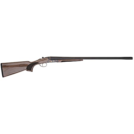 TriStar 38004 Phoenix  20 Gauge Break Open 3 2rd 28 Blued Side By Side Barrel, Color Case Hardened Steel Receiver, Fixed Gloss Walnut Stock, Ambidextrous