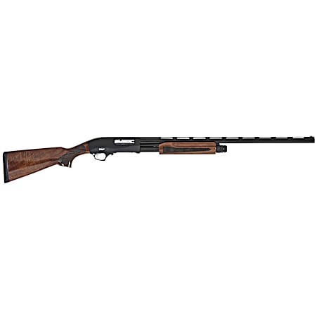 TriStar 23133 Cobra III  Full Size 20 Gauge Pump 3 5+1 26 Black Vent Rib Barrel, Black Steel Receiver, Fixed Walnut Stock, Beretta/Benelli Mobil Choke Tube, Right Hand