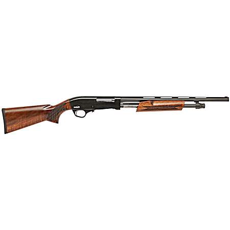 TriStar 23144 Cobra III Field Youth 410 Gauge Pump 3 5+1 18.50 Black Vent Rib Barrel, Black Steel Receiver, Fixed Walnut Stock, Right Hand