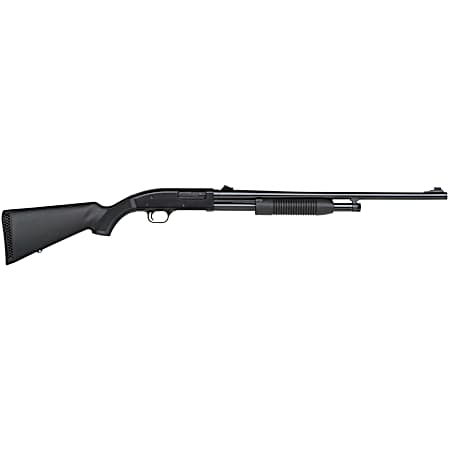 Maverick Arms 31017 88 Slug 12 Gauge with 24 Cylinder Bore Barrel, 3 Chamber, 5+1 Capacity, Blued Metal Finish, Black Synthetic Stock & Rifle Sights Right Hand (Full Size)