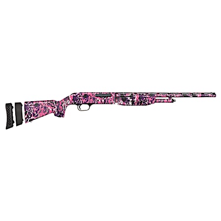 Mossberg 50364 510 Super Bantam Mini 410 Gauge Pump 3 2+1 Overall Muddy Girl Wild 18.50 Vent Rib Barrel, Steel Receiver & Adj LOP Synthetic Stock, Right Hand, Modified Choke