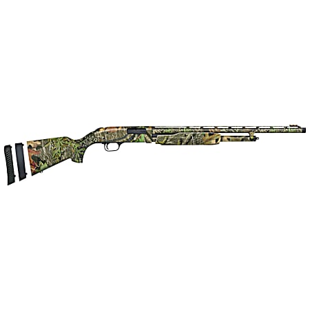 Mossberg 54157 500 Super Bantam Compact 20 Gauge Pump 3 5+1 Overall Mossy Oak Obsession 22 Vent Rib Barrel, Steel Receiver & Adj LOP Mossy Oak Obsession Synthetic Stock, Right Hand, XF Turkey Choke