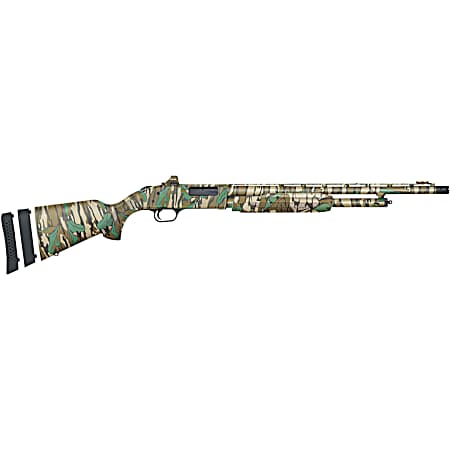 Mossberg 54684 500 Super Bantam Turkey 20 Gauge 5+1 3 20, Mossy Oak Green Leaf, Optic Cut Rec, Synthetic Stock with Adj. Shims, XF Turkey Choke, Includes Holosun Red Dot