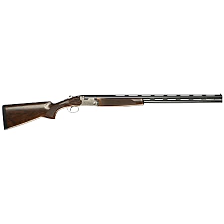 Beretta USA J686S1230 686 Silver Pigeon I 12 Gauge Break Open 3 2rd 30 Black Over/Under Vent Rib Barrel, Silver Engraved Steel Receiver, Fixed European Walnut Stock, Right Hand