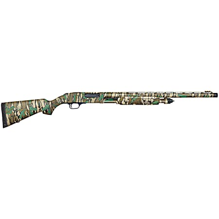 Mossberg 62232 835 Ulti-Mag Full Size 12 Gauge Pump 3.50 5+1 24 Mossy Oak Greenleaf Vent Rib Barrel & Optic Ready Receiver, Oak Greenleaf Synthetic Stock, Right Hand