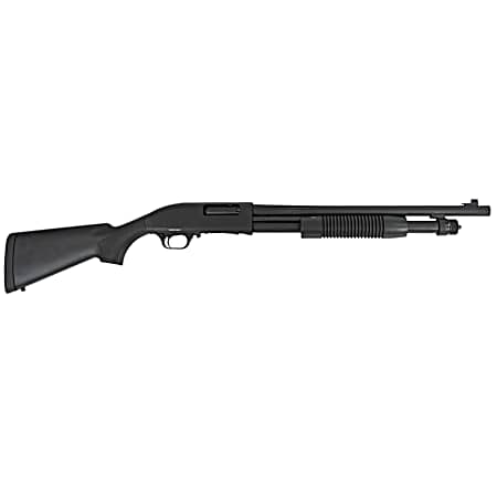 Tokarev USA 21000412 TX3 Hammer Full Size 12 Gauge Pump 3 5+1 18.50 Black Chromate Cylinder Bore Barrel, Black Anodized Drilled & Tapped Receiver, Fixed Black Synthetic Stock