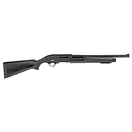 TriStar 23160 Cobra III Tactical Pump 12 Gauge 18.50 5+1 3 Black Rec/Barrel Black Synthetic Stock Right Hand (Full Size) Includes 1 Cylinder MobilChoke