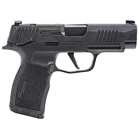 Sig Sauer 365XL9BXR3PMS10 P365XL *MA Compliant 9mm Luger 10+1 3.70 Black Barrel, Black Nitron Optic Ready/Serrated SS Slide, Black SS Frame w/Beavertail &  Black Polymer Grips