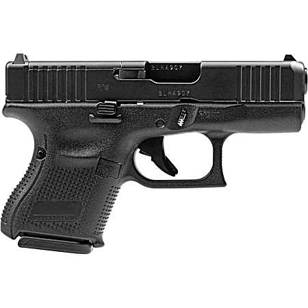 Glock UA265S201MOS G26 Gen5 MOS Sub-Compact Frame 9mm Luger 10+1 3.43 Black GMB Barrel, Black nDLC MOS Cut/Serrated Steel Slide, Black Polymer Frame, USA Made