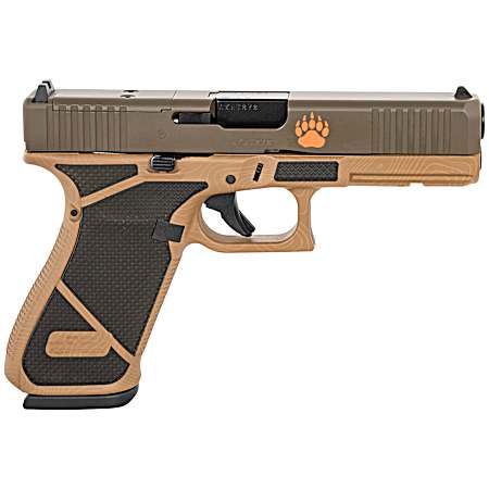 Glock UA205S204MOSNGRZ G20 Gen5 Full Size Frame 10mm Auto 15+1 4.61 Black Steel Barrel Grizzly Glock Serrated Steel Slide Grizzly Glock Polymer Frame w/Picatinny Rail Ambidextrous