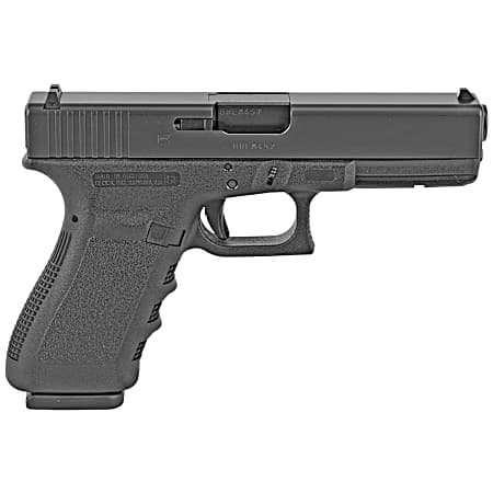 Glock PF2150201 G21SF Gen3  *CA Compliant Standard 45 ACP 10+1 4.61 Black Steel Barrel, Matte Black Serrated Slide, Black Polymer Frame w/Picatinny Rail, Black Textured Finger Grooved Polymer Grip