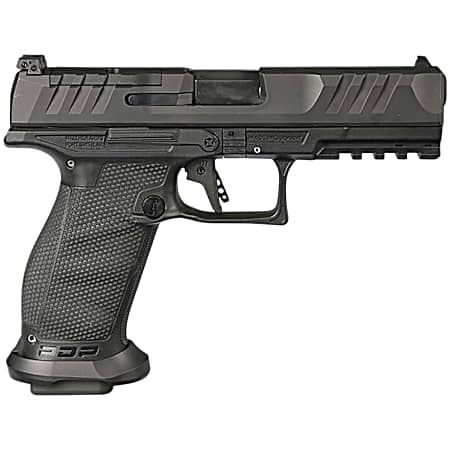 Walther Arms  PDP Pro E Full Size Frame 9mm Luger 10+1 4.50 Optic Ready/Serrated Slide