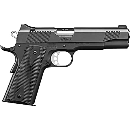 Kimber Mfg.,inc 3200001CA Custom II (CA) 45 ACP 7+1 5 Matte Black Front Serrations Steel Slide Black Synthetic Double Diamond Grip