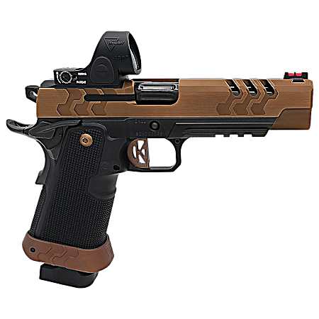 Kimber Mfg.,inc 3500055 2K11 Target (OI)  9mm 20+1 5 High Polished w/ Coyote PVD, Brush Polish Flats w/ DLC Coating Stainless Steel Slide Aluminum Grip