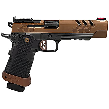 Kimber Mfg.,inc 3500053 2K11 Target (OR)  9mm 20+1 5 High Polished w/ Coyote PVD, Brush Polish Flats w/ DLC Coating Stainless Steel Slide Aluminum Grip
