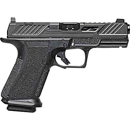 Shadow Systems SS1040CA MR920 Elite 9mm 10+1 Black Black Nitride Optic Cut/Serrated/Window Cut Stainless Steel Slide Black Black Interchangeable Backstrap Grip *CA Compliant