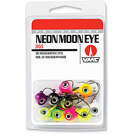 3/8 oz Neon Moon Eye Jig Glow Kit