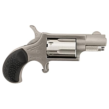 North American Arms 22LRGRCHS Mini-Revolver Carry Combo 22 LR 5 rd 1.13 Barrel, Stainless Steel Barrel/Cylinder/Frame, Black Rubber Grip, Includes Exclusive Holster Package