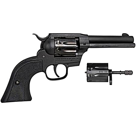 Diamondback DB0500A001 Sidekick  22 LR/22 WMR 9 Shot, 4.50 Black Cerakote Steel Barrel & Cylinder, Black Cerakote Zinc Alloy Frame Black Checkered Grips, Hammer Safety, Exposed Hammer