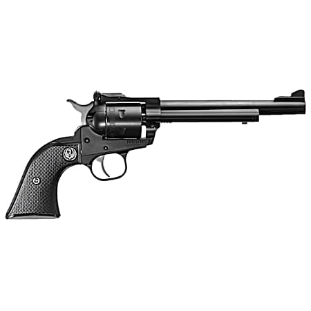 Ruger 0661 Single-Six  17 HMR 6rd 6.50 Blued Alloy Steel Barrel, Cylinder & Frame, Black Checkered Rubber Grip, Transfer Bar Safety, Exposed Hammer