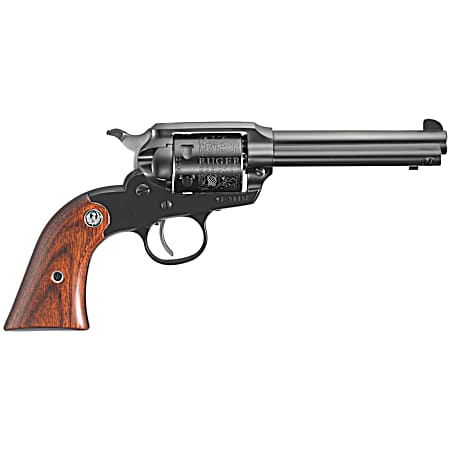 Ruger 0912 Bearcat  22 LR 6rd 4 Blued Alloy Steel Barrel, Frame & Engraved Cylinder, Hardwood Grip, Transfer Bar Safety, Exposed Hammer