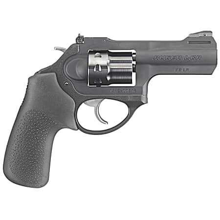 Ruger 5435 LCRx  22 LR 3 Matte Black Barrel, 8rd  PVD Finished Cylinder, Matte Black 7000-Series Aluminum Frame, Hogue Tamer Monogrip