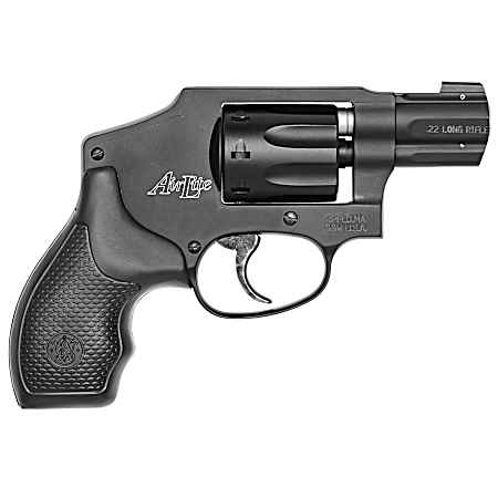 Smith & Wesson 103043 Model 43 Classic 22 LR 8 Shot 1.88 Black Stainless Steel Barrel, Black Aluminum  Cylinder & J-Frame, Snag-free Internal Hammer, No Lock