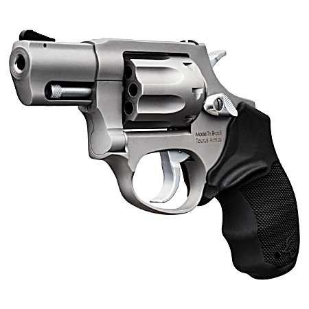 Taurus 2942M029UL 942 Ultra-Lite 22 WMR 8rd 2 Matte Stainless Finish Barrel, Matte Stainless Finish Cylinder, Stainless Anodized Finish Aluminum Frame & Finger Grooved Black Polymer Grip