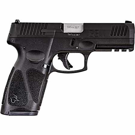Taurus 1G3B94115 G3  Full Size Frame 9mm Luger 15+1 4 Matte Stainless Steel Barrel, Matte Black Tenifer Serrated Steel Slide, Black Polymer Frame w/Picatinny Rail, Black Polymer Grip, Right Hand