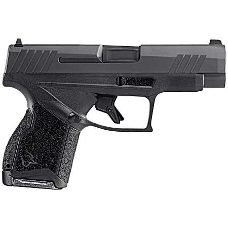 Taurus 1GX4XL94110 GX4XL  Micro-Compact Frame 9mm Luger 10+1 3.70 Black DLC Steel Barrel, Black Gas Nitride Serrated Alloy Steel Slide, Black Polymer Frame & Grip, Right Hand
