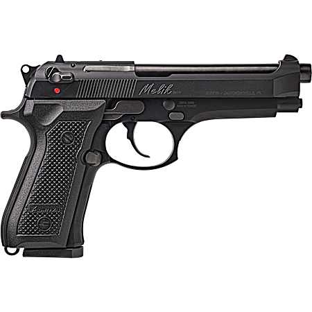 Derya Firearms 15LMELIK9TR Melik  9mm Luger 15+1 4.90 Black Melonite Steel Barrel, Black Melonite Serrated Steel Slide,  Black Aluminum Frame, Black Polymer Grip