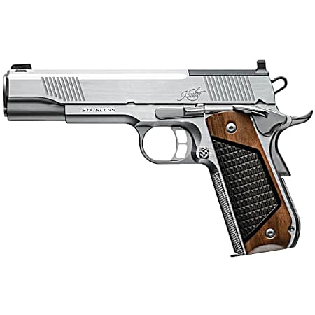 Kimber Mfg, Inc 3200402 Stainless II  45 ACP 7+1 5 Optic Ready/Serrated Slide