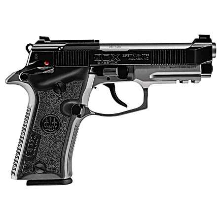 Beretta USA SPEC0717A 80X Cheetah Micro-Compact Frame 380 ACP 10+1 3.90 Stainless Barrel, Black Stainless Steel Optic Ready/Serrated Slide, Gray Aluminum Frame w/Picatinny Rail, Black Vertec Grip