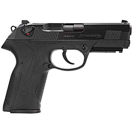 Beretta USA JXF5F25 Px4 Storm  Full Size Frame 45 ACP 10+1, 4.10 Black Steel Barrel, Black Bruniton Serrated Steel Slide, Black Polymer Frame w/Picatinny Rail, Ambidextrous