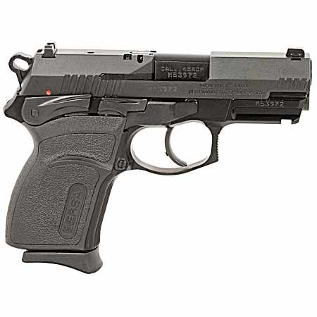 Bersa TPR45CM TPRC  Compact Frame 45 ACP 7+1 3.50 Black Steel Barrel, Matte Black Serrated Steel Slide & Aluminum Frame w/Picatinny Rail, Ambidextrous