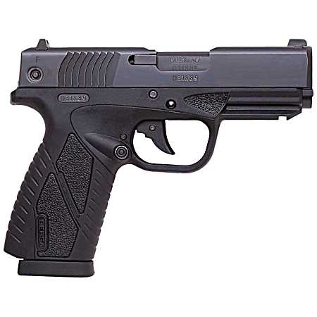 Bersa BP380MCC BPCC Concealed Carry Sub-Compact Frame 380 ACP 8+1, 3.30 Black Steel Barrel, Matte Black Serrated Steel Slide & Polymer Frame w/Picatinny Rail