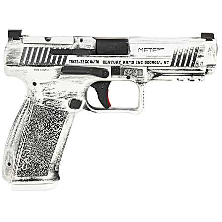 Canik HG5636ADN Mete SFT 9mm Luger 18+1(2) 4.46 Barrel, Serrated Optic Cut Slide, Polymer Frame w/Picatinny Accessory Rail & Beavertail, Speed loader and IWB/OWB Holster.