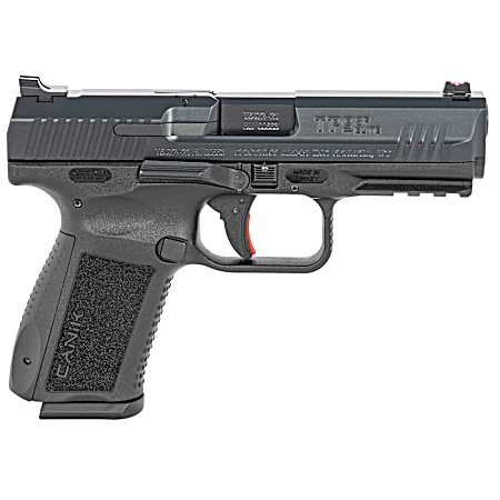 Canik HG4870N TP9SF Elite 9mm Luger 10+1 4.19 Black Nitride Match Grade Barrel, Serrated Steel Slide & Polymer Frame w/Picatinny Rail, Black Interchangeable Backstrap Grip